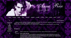 Desktop Screenshot of annerice.amizan.org